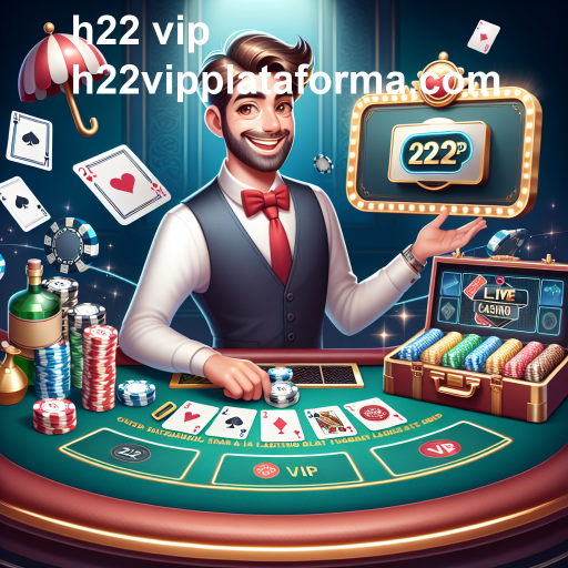 Experiência Imersiva no Cassino ao Vivo do h22 VIP